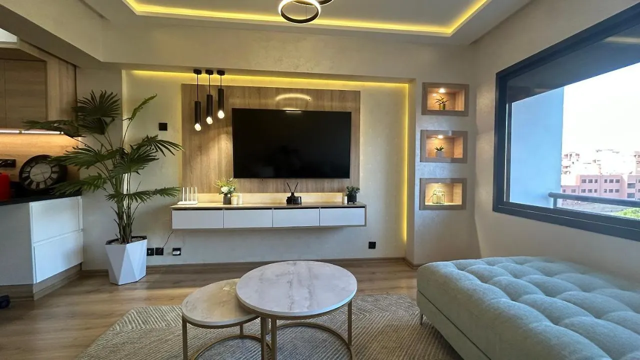 Appartement Au Coeur De Gueliz Marrakesch Marokko